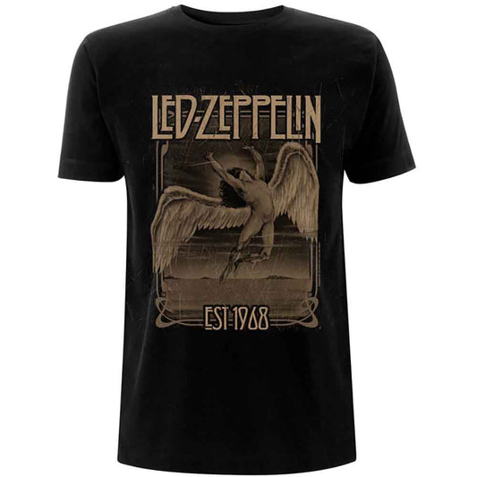 Led Zeppelin T Shirt - Faded Falling