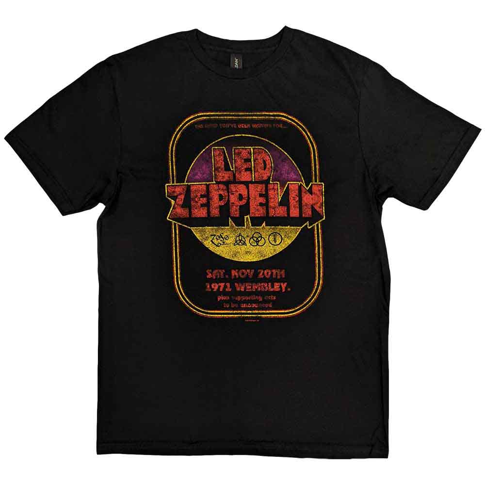 Led Zeppelin T Shirt - 1971 Wembley