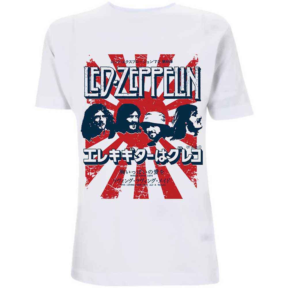 Led Zeppelin T Shirt - Japanese Burst