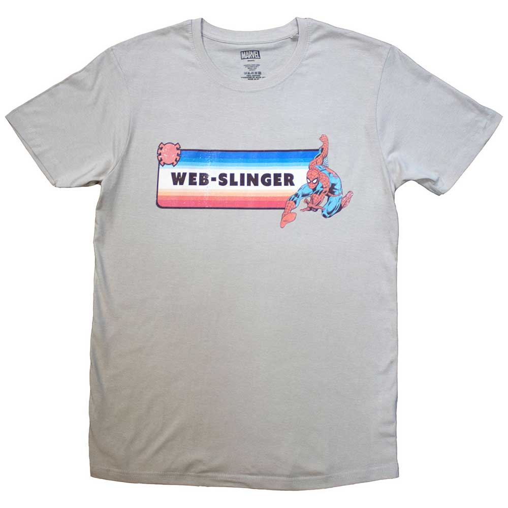 Marvel Comics T Shirt - Spider-Man Web-Slinger