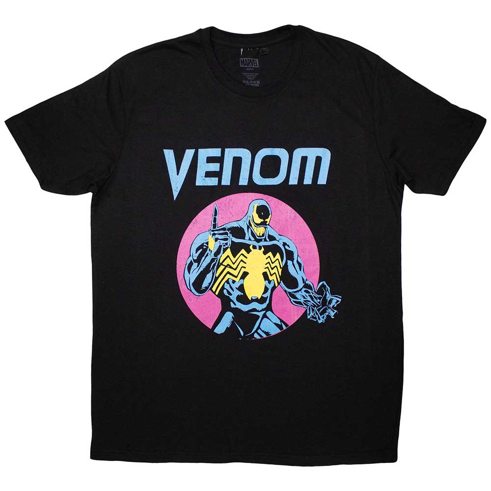 Marvel Comics T Shirt - Venom Purple Circle