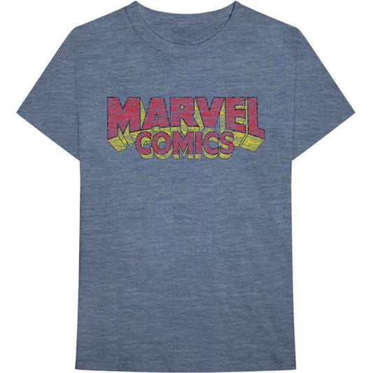 Marvel Comics T Shirt - Comics Vintage Logo