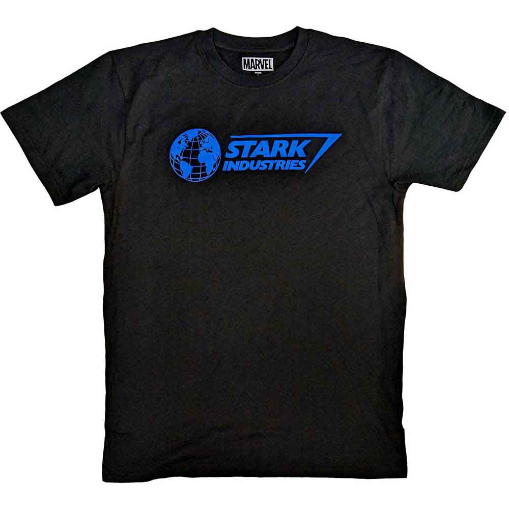 Marvel Comics T Shirt - Stark Industries Blue