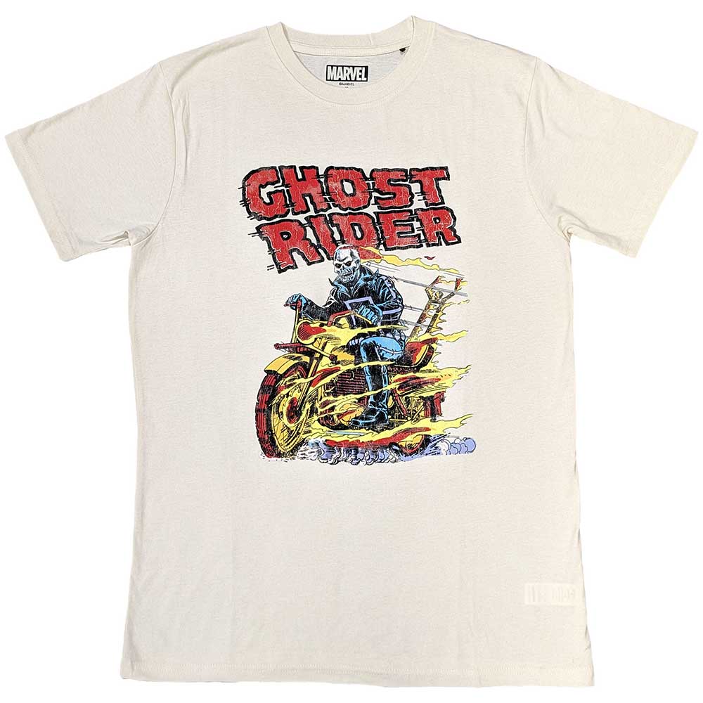 Marvel Comics T Shirt - Ghost Rider Bike