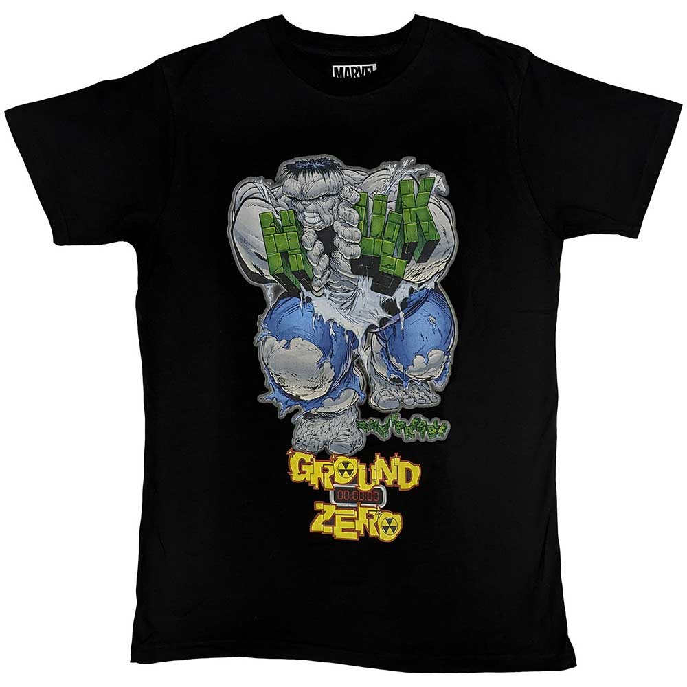 Marvel Comics T Shirt - Hulk Ground Zero