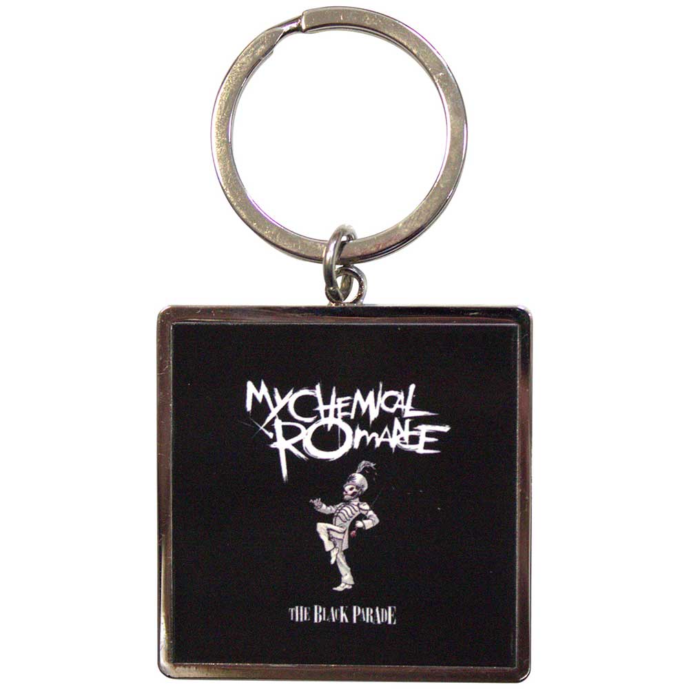 My Chemical Romance Metal Items Standard Keychains - The Black Parade Album Cover