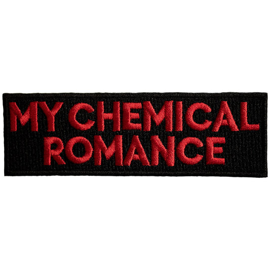 My Chemical Romance Patches - Iron On - Text Logo