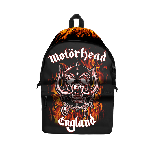 Rocksax Motorhead Mini Daypack - England Fire | Buy Now For 29.99