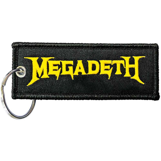 Megadeth Patch Keychains - Logo