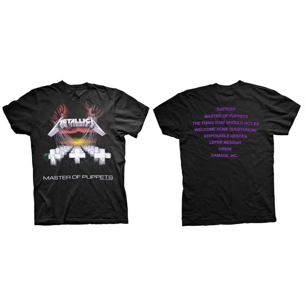 Metallica T Shirt - Master Of Puppets