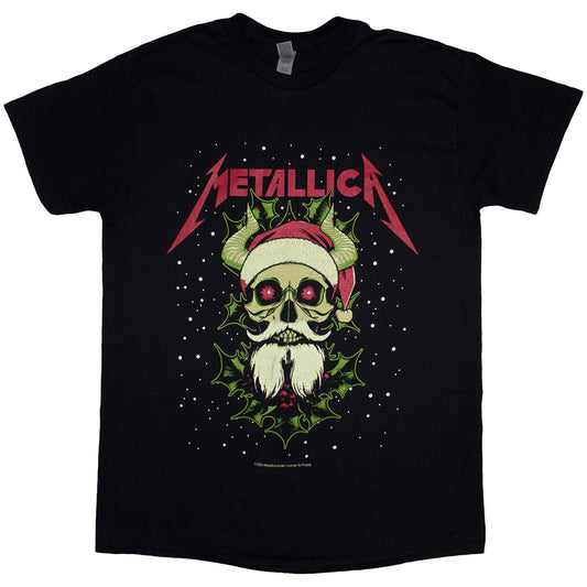 Metallica T Shirt - Santa Horns