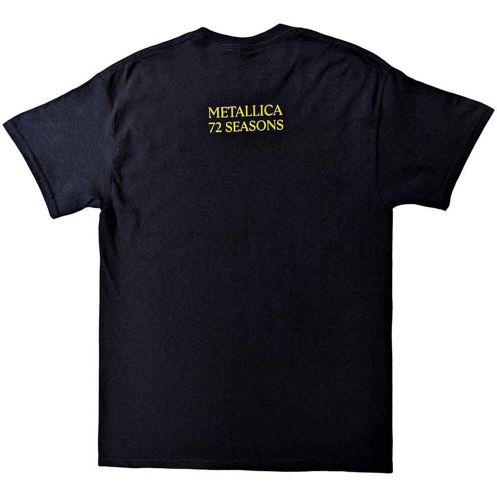 Metallica T Shirt - 72 Seasons Burnt Robot
