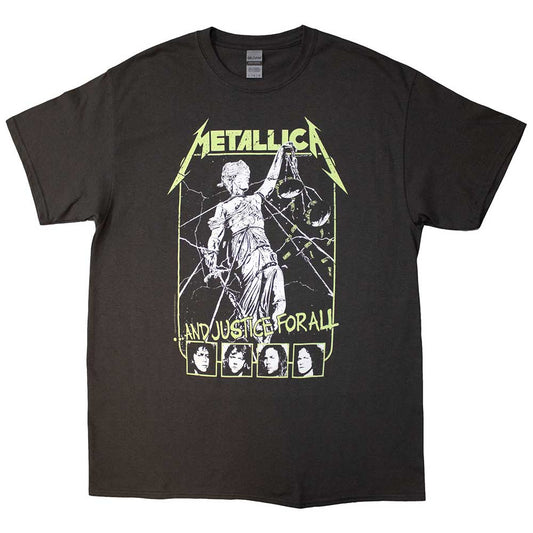 Metallica T Shirt - Justice Faces