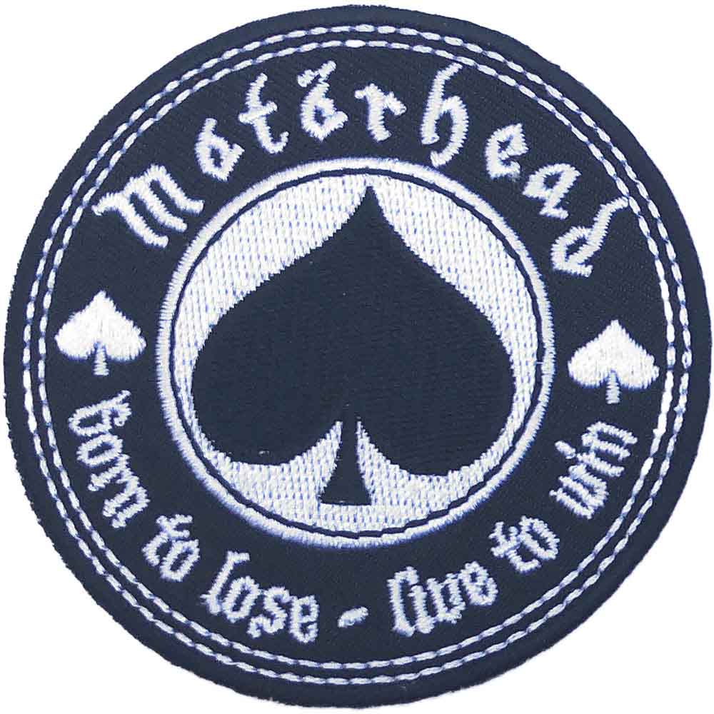 Motorhead Patches - Iron On - Born To Lose Live To Win