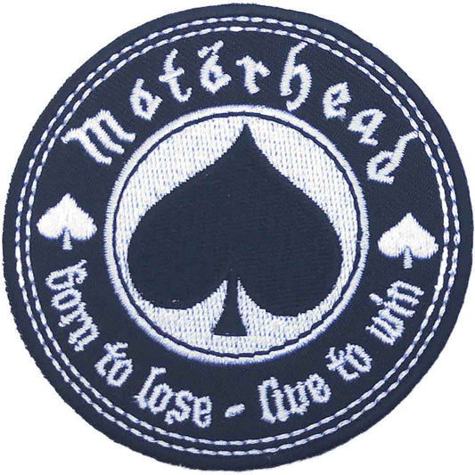 Motorhead Patches - Iron On - Born To Lose Live To Win