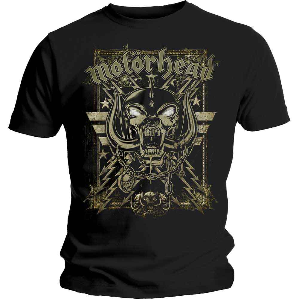 Motorhead T Shirt - Spiderwebbed Warpig