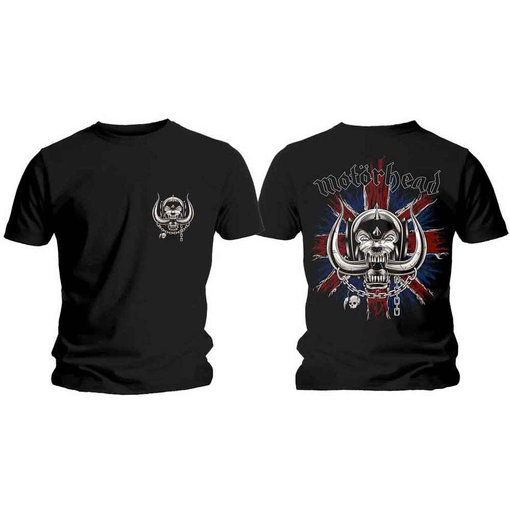 Motorhead T Shirt - British Warpig & Logo