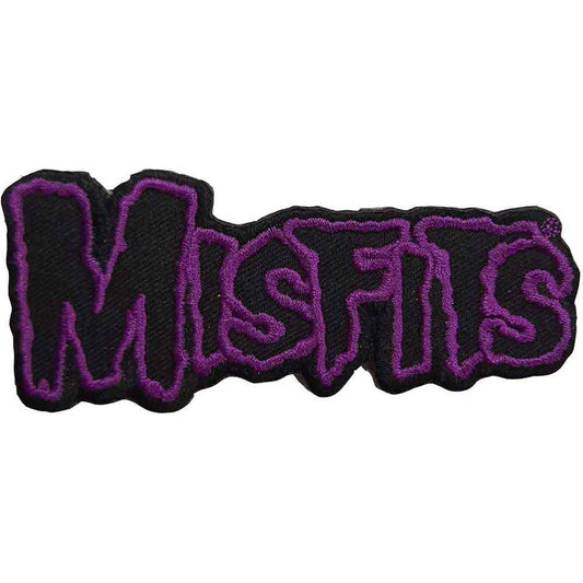 Misfits Patches - Iron On - Purple Border Logo