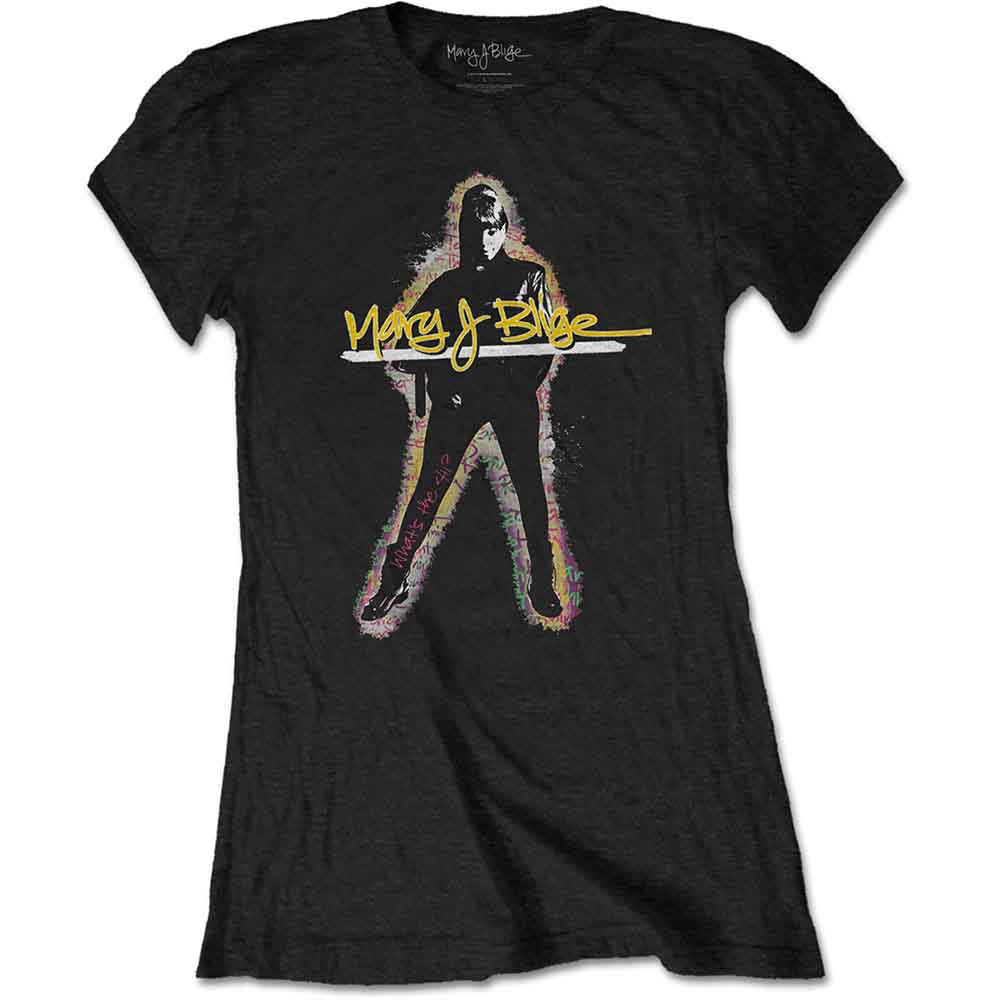 Mary J Blige Woman's T Shirt - Glow