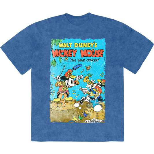 Disney T Shirt - Mickey The Band Concert Stone Wash | Buy Now For 24.99