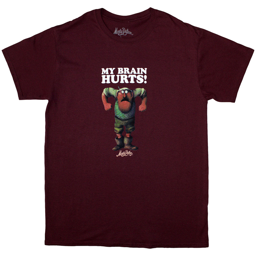 Monty Python T Shirt - My Brain Hurts | Buy Now For 24.99