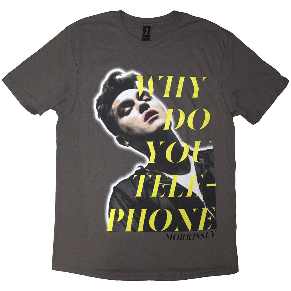 Morrissey T Shirt - Why Do You Telephone? | Buy Now For 24.99