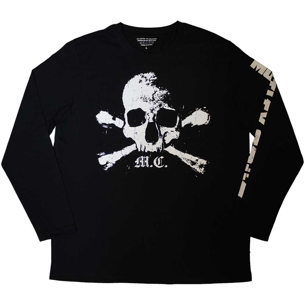 Mötley Crüe Long Sleeve T Shirt - Orbit Skull
