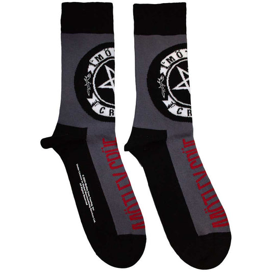 Mötley Crüe Ankle Socks - Pentagram Circle