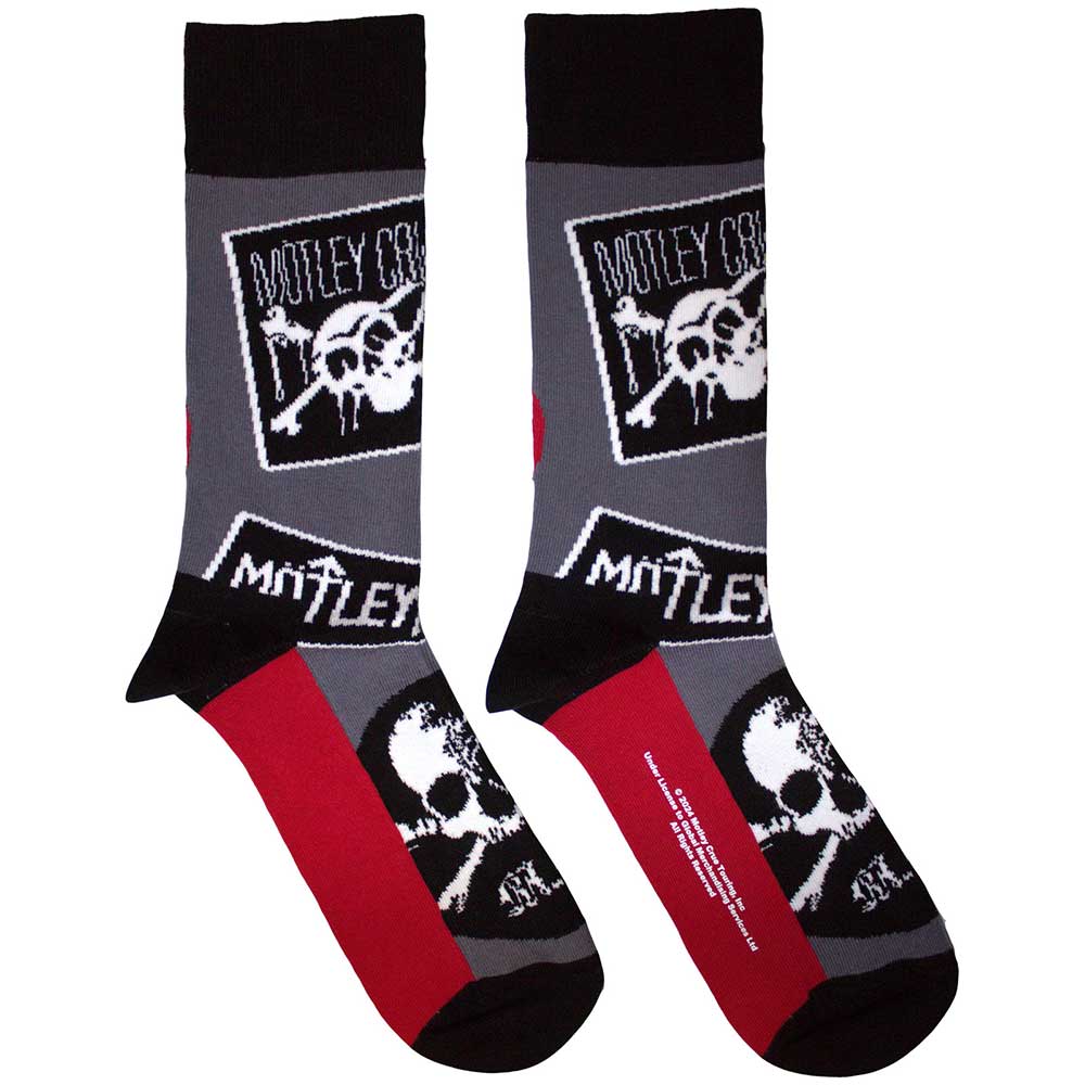 Mötley Crüe Ankle Socks - Logos