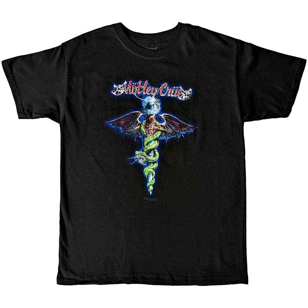 Mötley Crüe Children's T Shirt - Blue Dragon