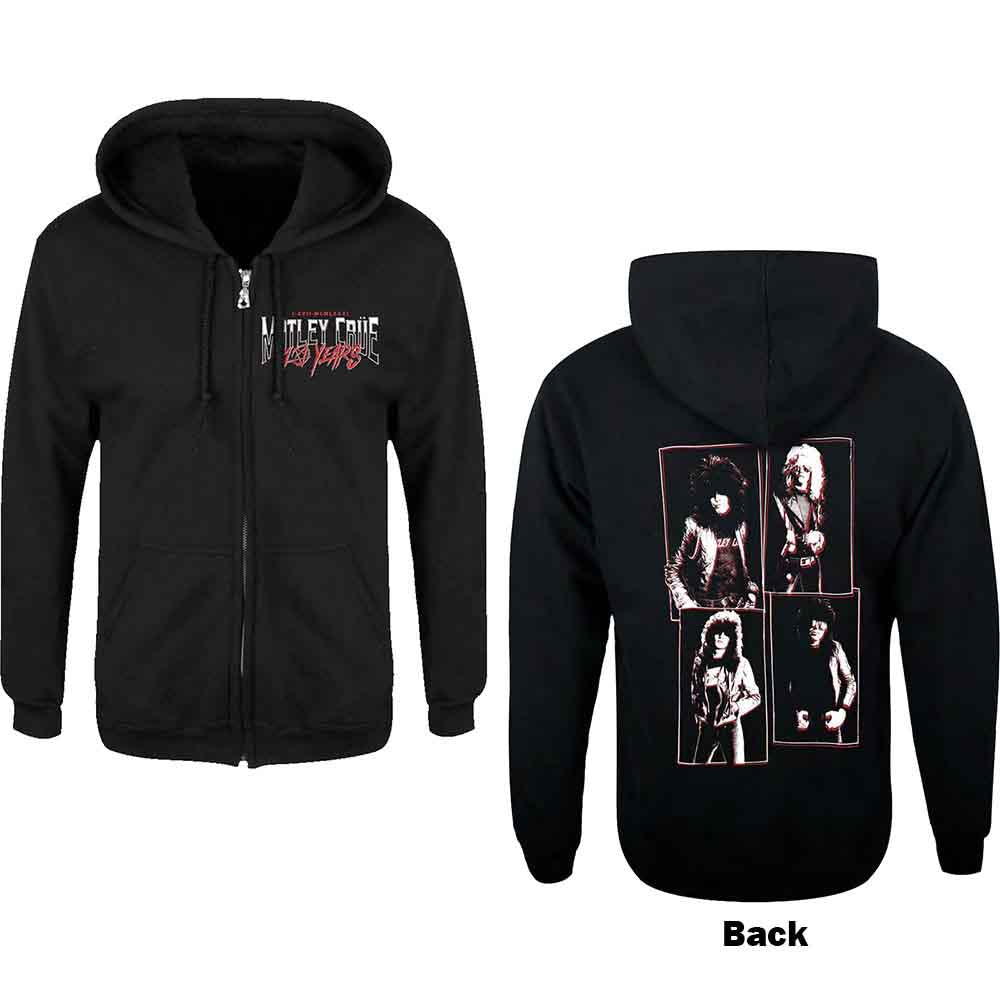 Motley Crue Hoodie - 40 Years F&B
