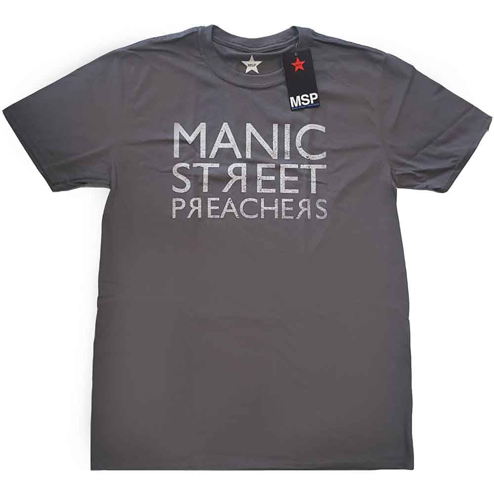 Manic Street Preachers T Shirt - Reversed Logo
