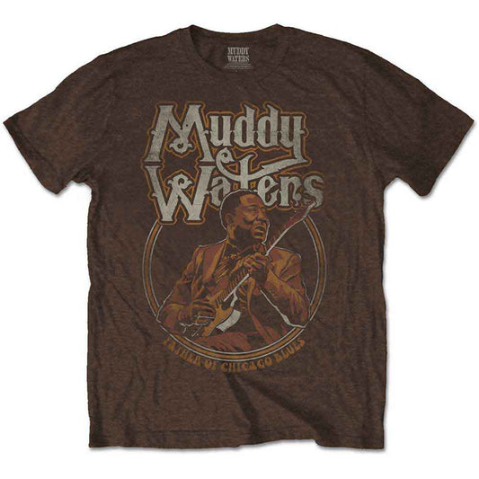 Muddy Waters T Shirt - Father Of Chicago Blues