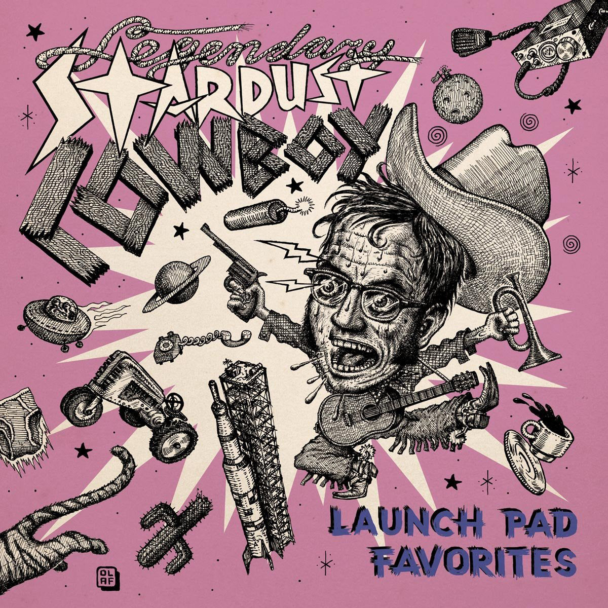 Legendary Stardust Cowboy LP - Launch Pad Favorites
