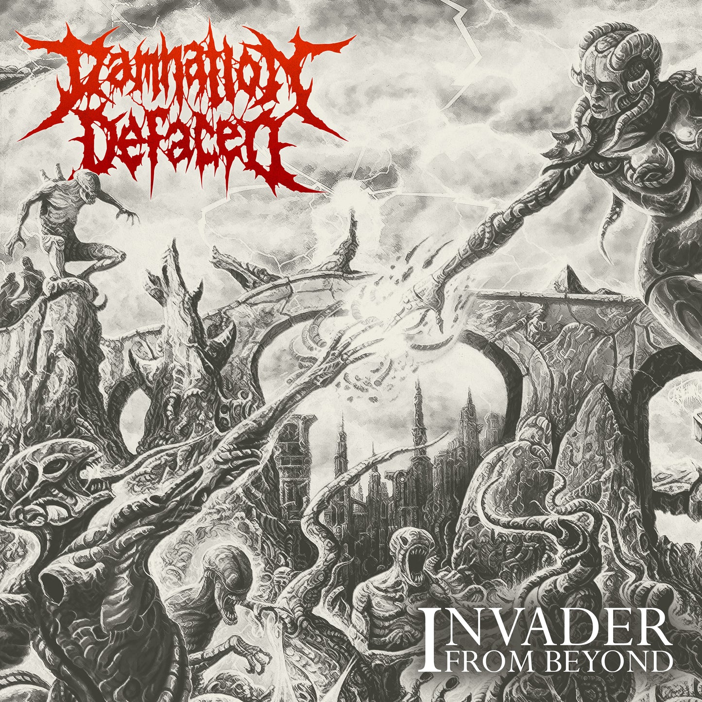 Damnation Defaced LP - Invader From Beyond | Buy Now For 22.99