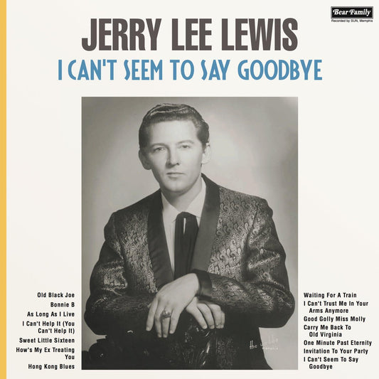 Jerry Lee Lewis LP - I Can'T Seem To Say Goodbye
