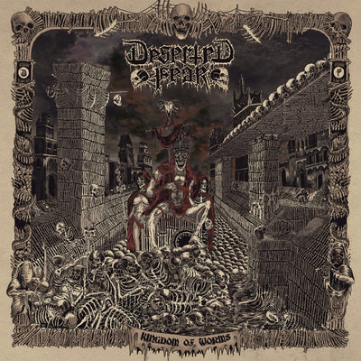 Deserted Fear LP - Kingdom Of Worms (Re-Issue 201