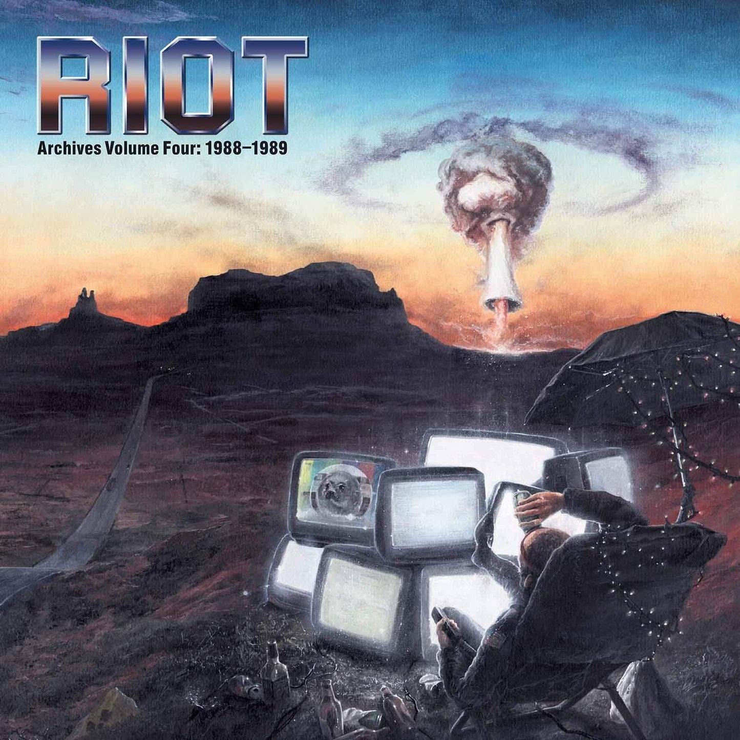 Riot LP - Archives Volume 4: 1988-1990 (Colour Vinyl +Dvd) | Buy Now For 54.99