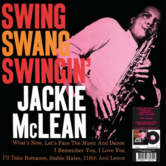 Jackie Mclean LP - Swing, Swang, Swingin' | Buy Now For 34.99