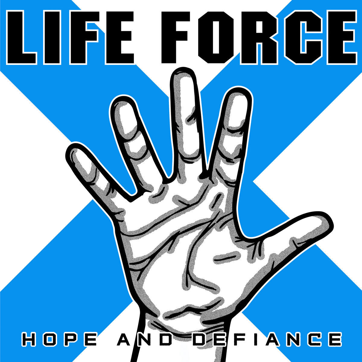 Life Force LP - Hope And Defiance (Purple/White Splatter Vinyl) | Buy Now For 49.99