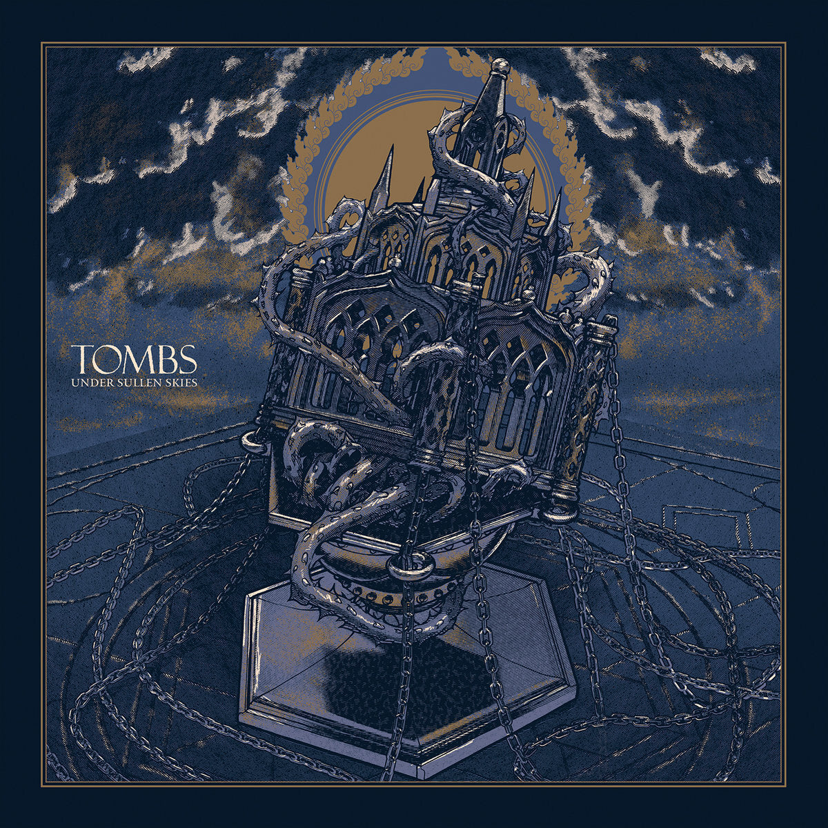 Tombs LP - Under Sullen Skies (Gold Vinyl) | Buy Now For 44.99