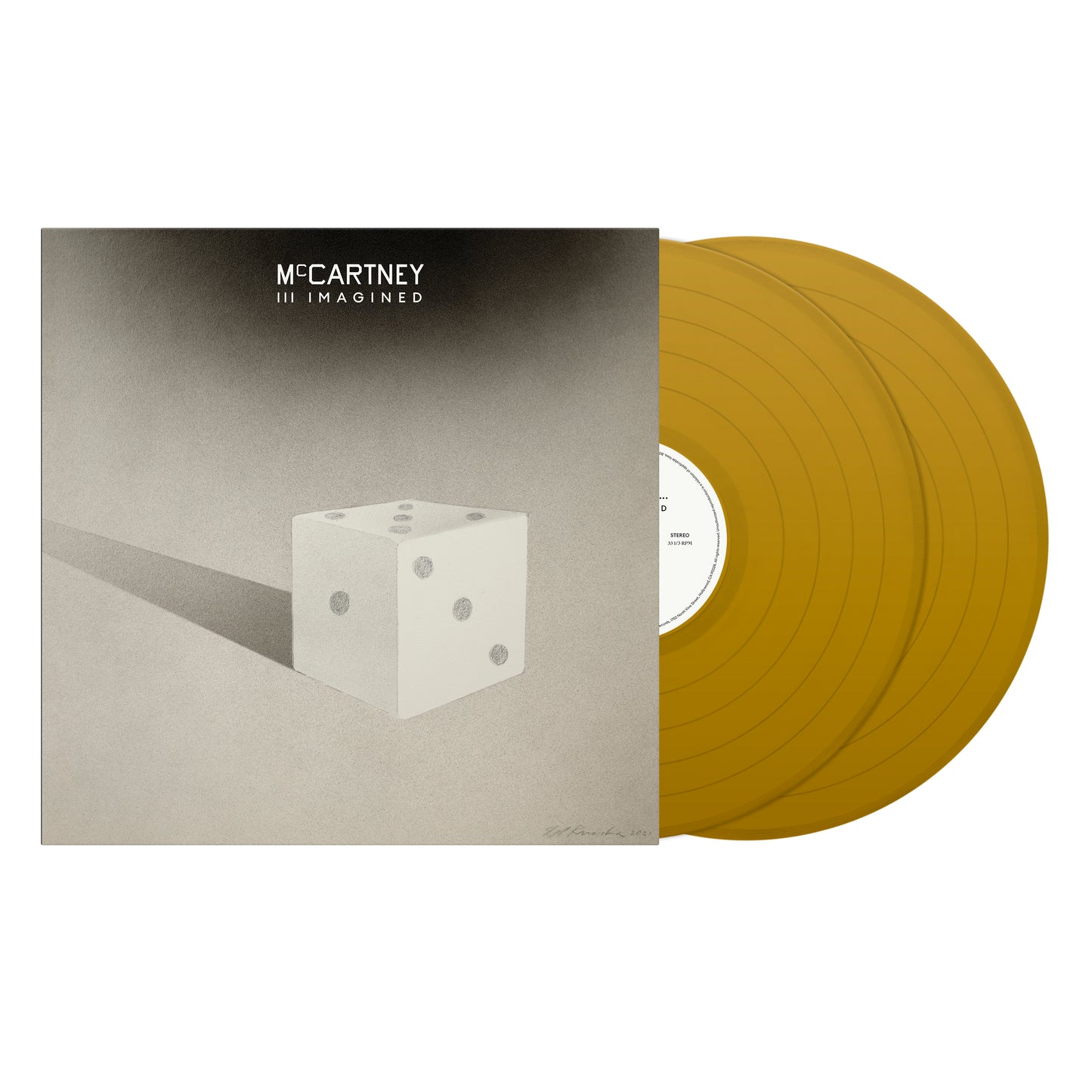 Paul Mccartney LP - Mccartney Iii Imagined (Gold Vinyl)