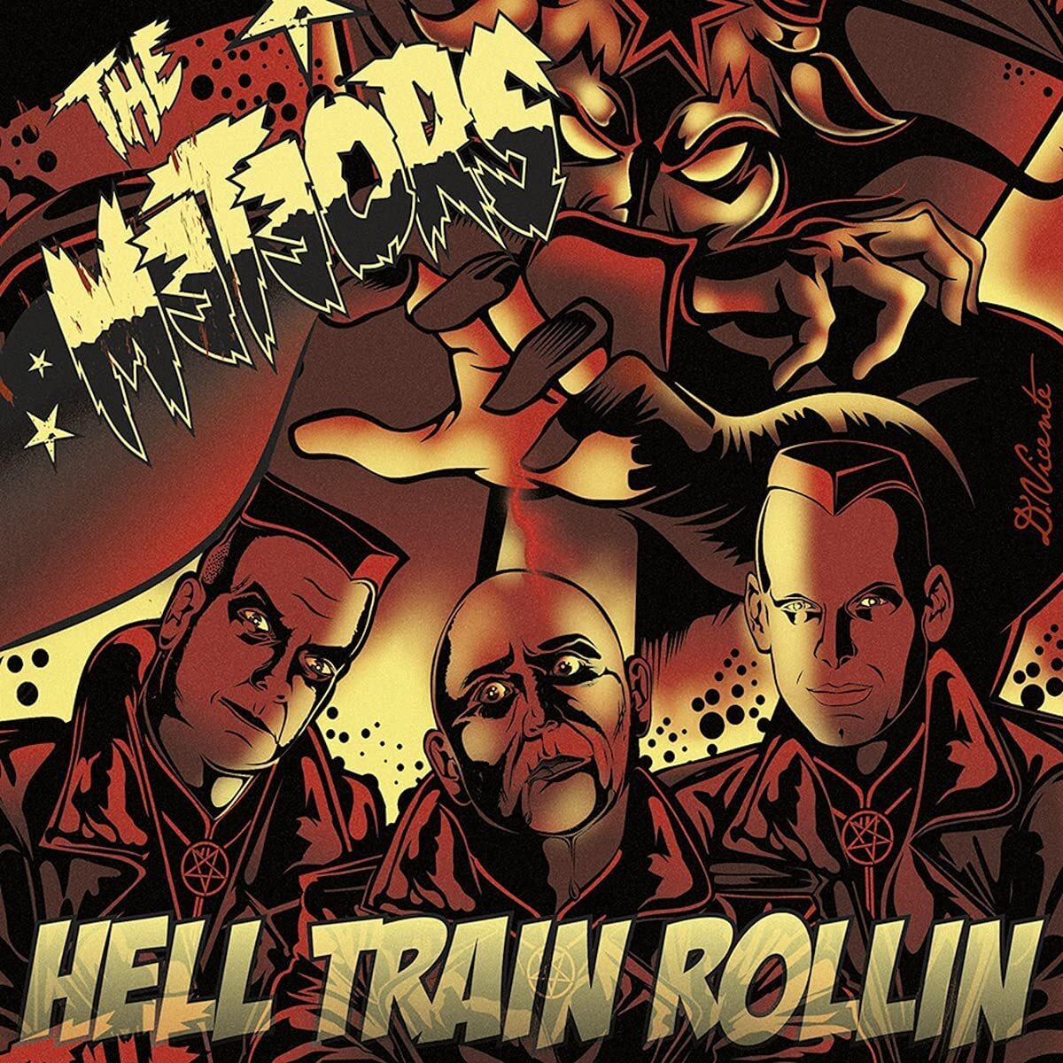 Meteors LP - Hell Train Rollin'