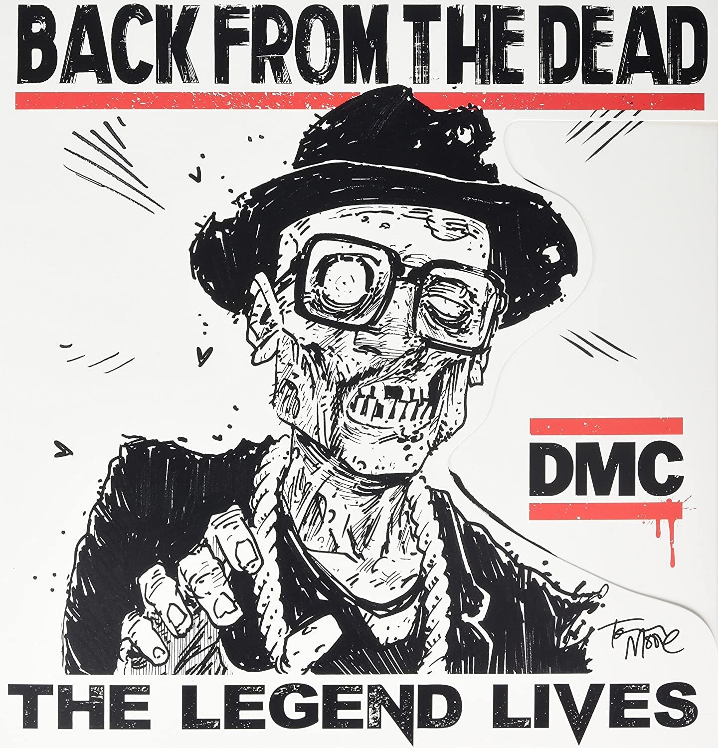 DMC (Run DMC) LP - Back From The Dead (Red Vinyl)