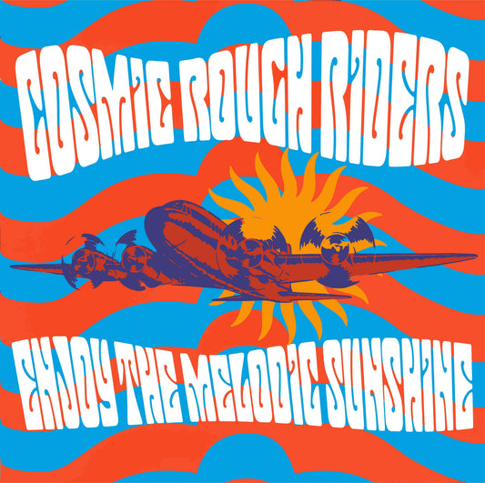 Cosmic Rough Riders LP - Enjoy The Melodic Sunshine (White Vinyl)