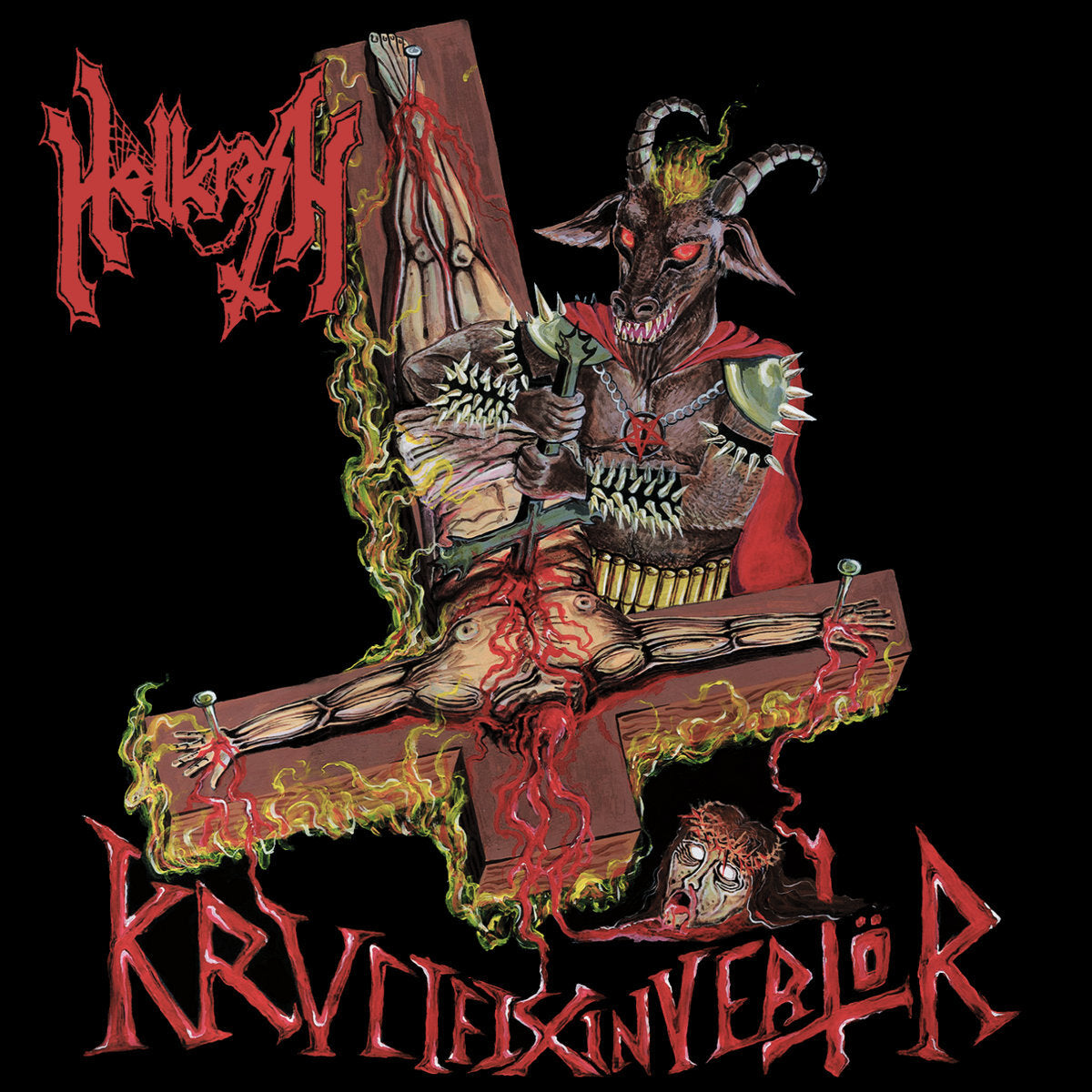 Hellcrash LP - Krvcifix Invertör | Buy Now For 34.99