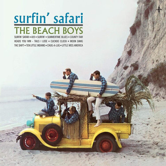 The Beach Boys LP - Surfin Safari & 7 Coloured