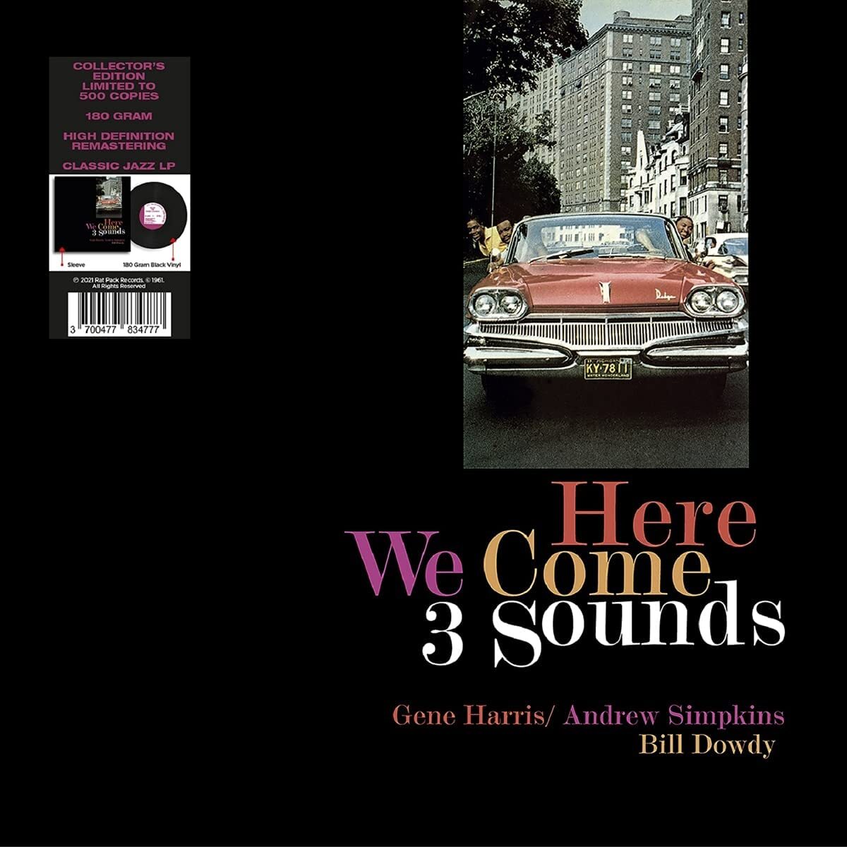3 Sounds, The LP - Here We Come | Buy Now For 34.99