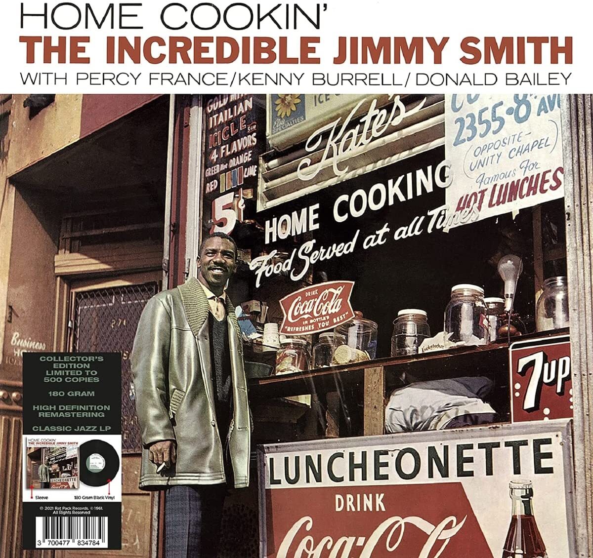 Incredible Jimmy Smith LP - Home Cookin'