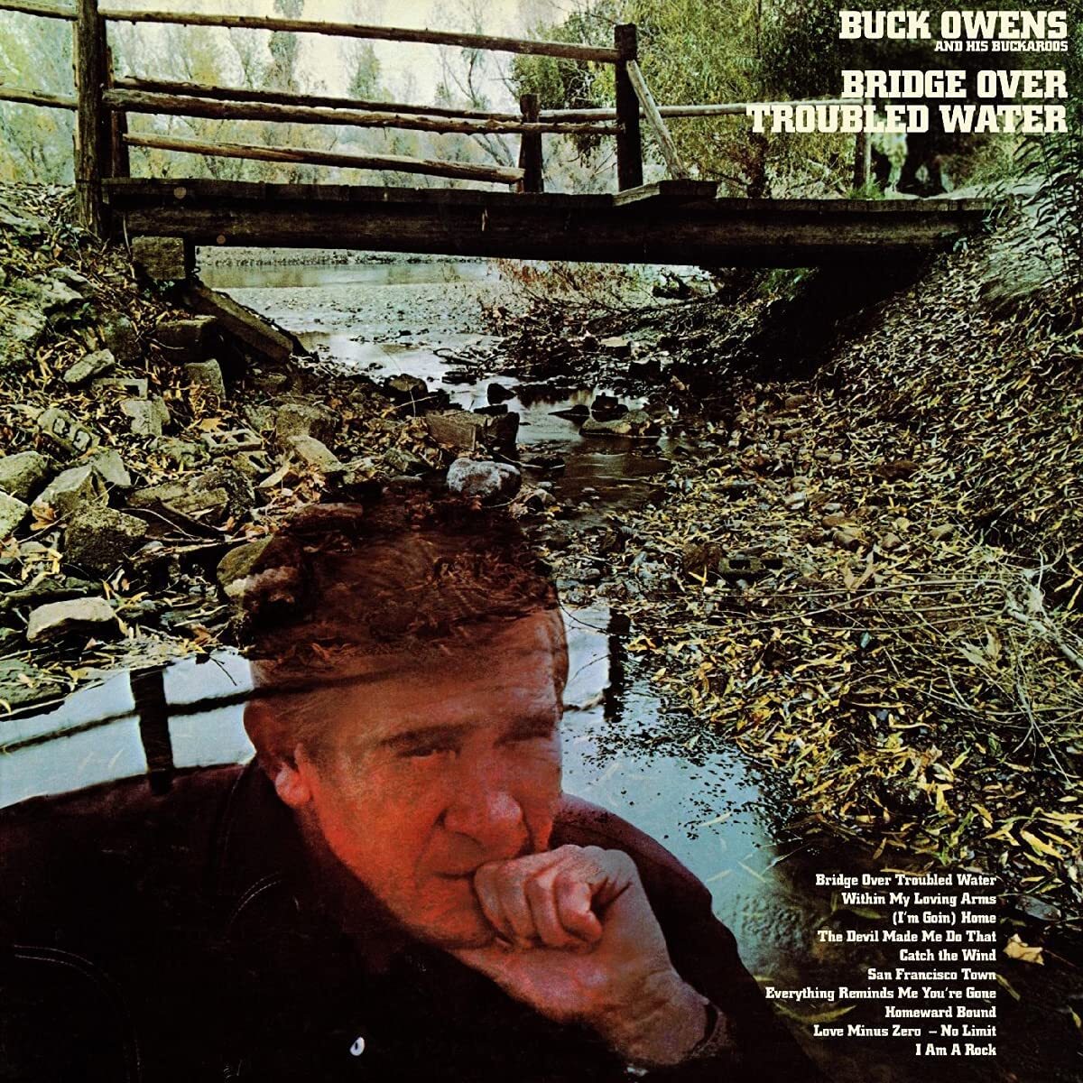 Buck Owens & His Buckaroos LP - Bridge Over Troubled Water (Clear Vinyl) (Black Friday 2021)